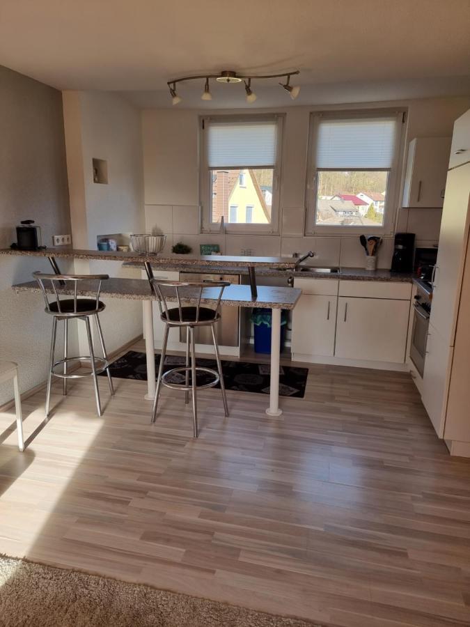 Ferienwohnung Soehreblick Wattenbach エクステリア 写真